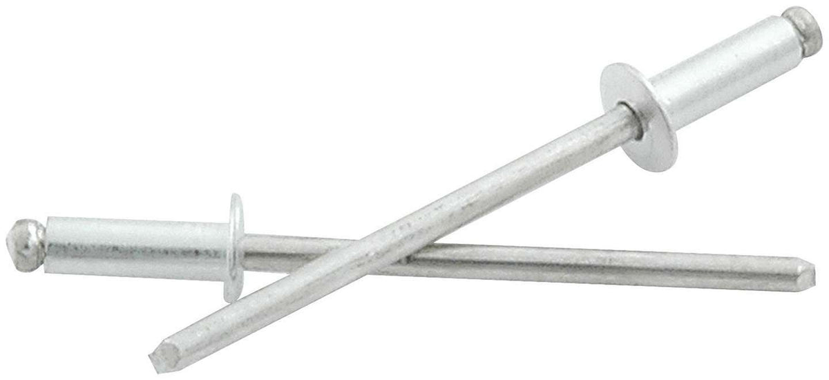 1/8in Alum Rivet Silver 25Pk 1/8in-1/4in - ALL18191