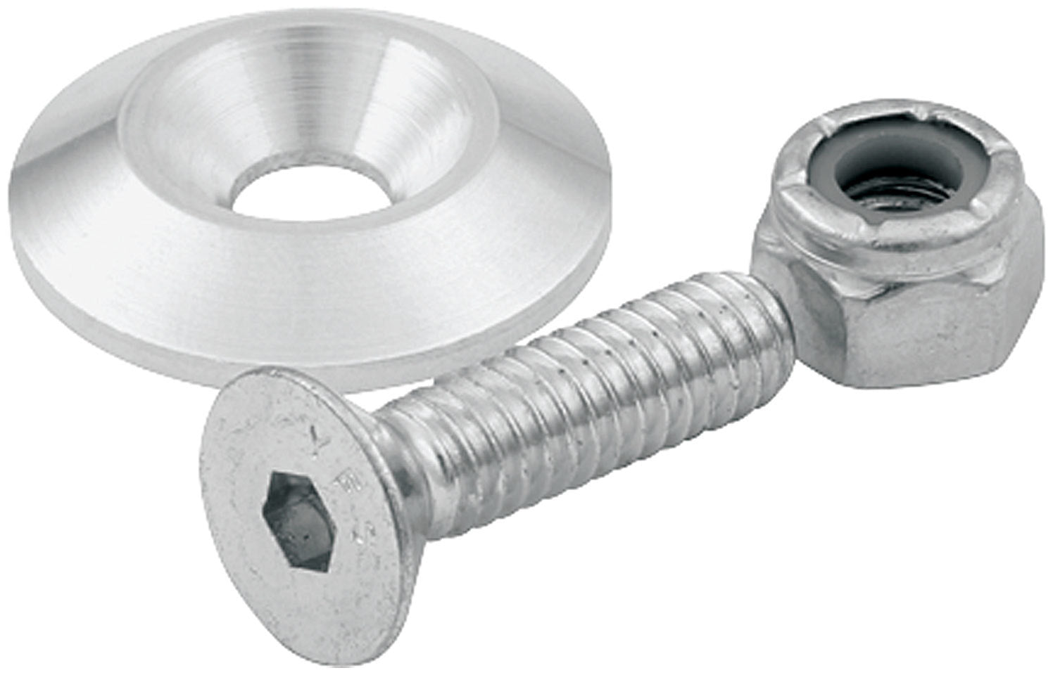 Countersunk Bolts 1/4in w/1.25in Washer 10pk - ALL18634