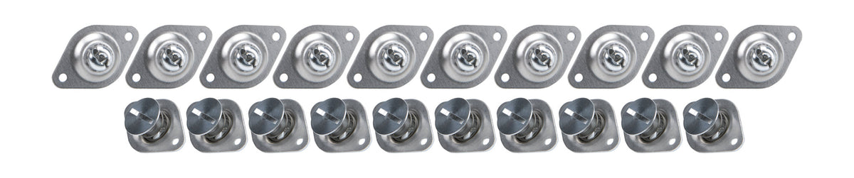 Flush Hd S/E Fasteners 7/16 .550in 10pk Steel - ALL19110