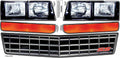 M/C SS Nose Decal Kit Stock Grille 1983-88 - ALL23014