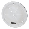 Aluminum Wheel Cover Weld Louvered Polished
