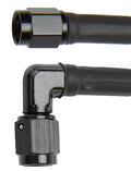 Coated Braided Line 18in #3 Hose -3 90 Deg/-3 Str - ALL48417