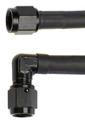 Coated Braided Line 40in #4 Hose -4 Str/-4 90 Deg - ALL48427