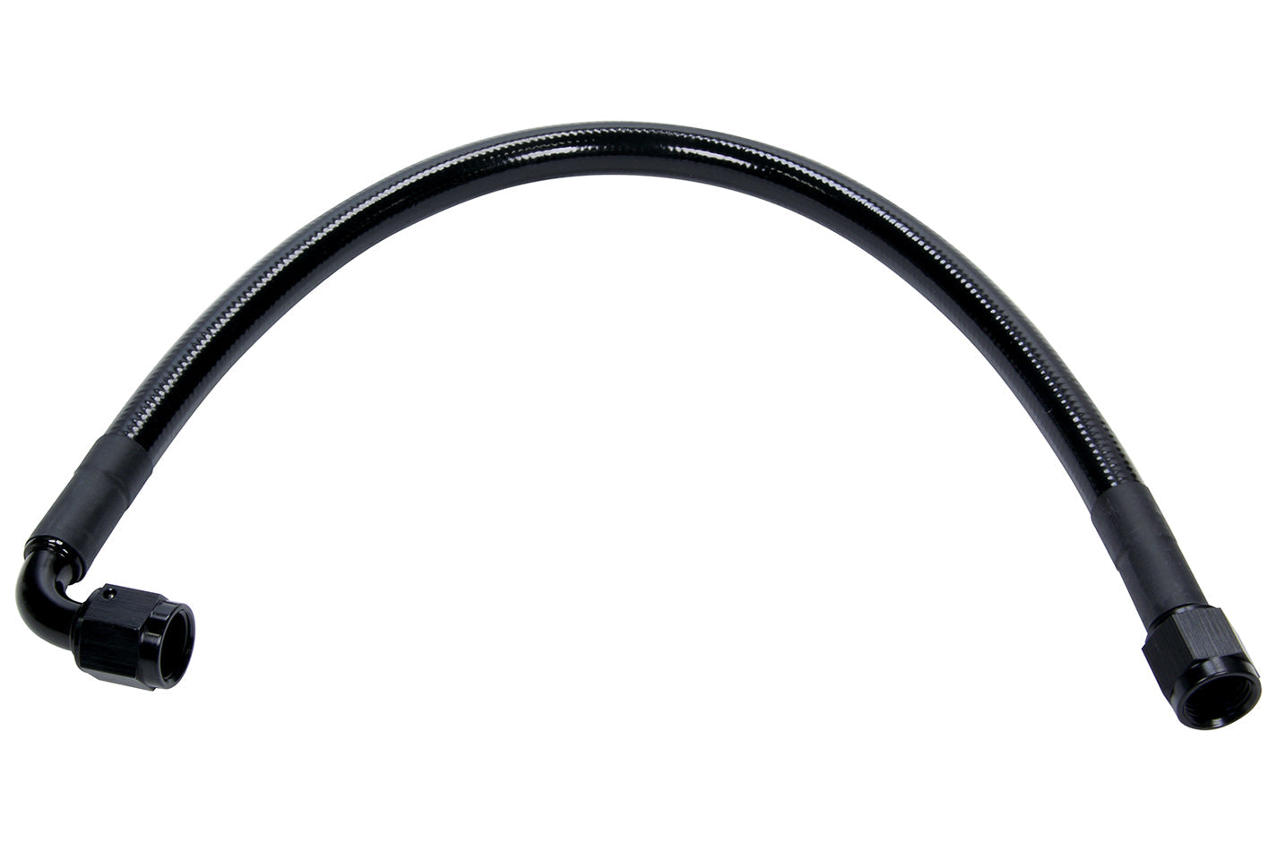 Coated Braided Line 24in #6 Hose -6 Str/-6 90 Deg - ALL4846624