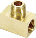 Inverted Flare Tee 3/16in w/ 1/8NPT Male - ALL50135