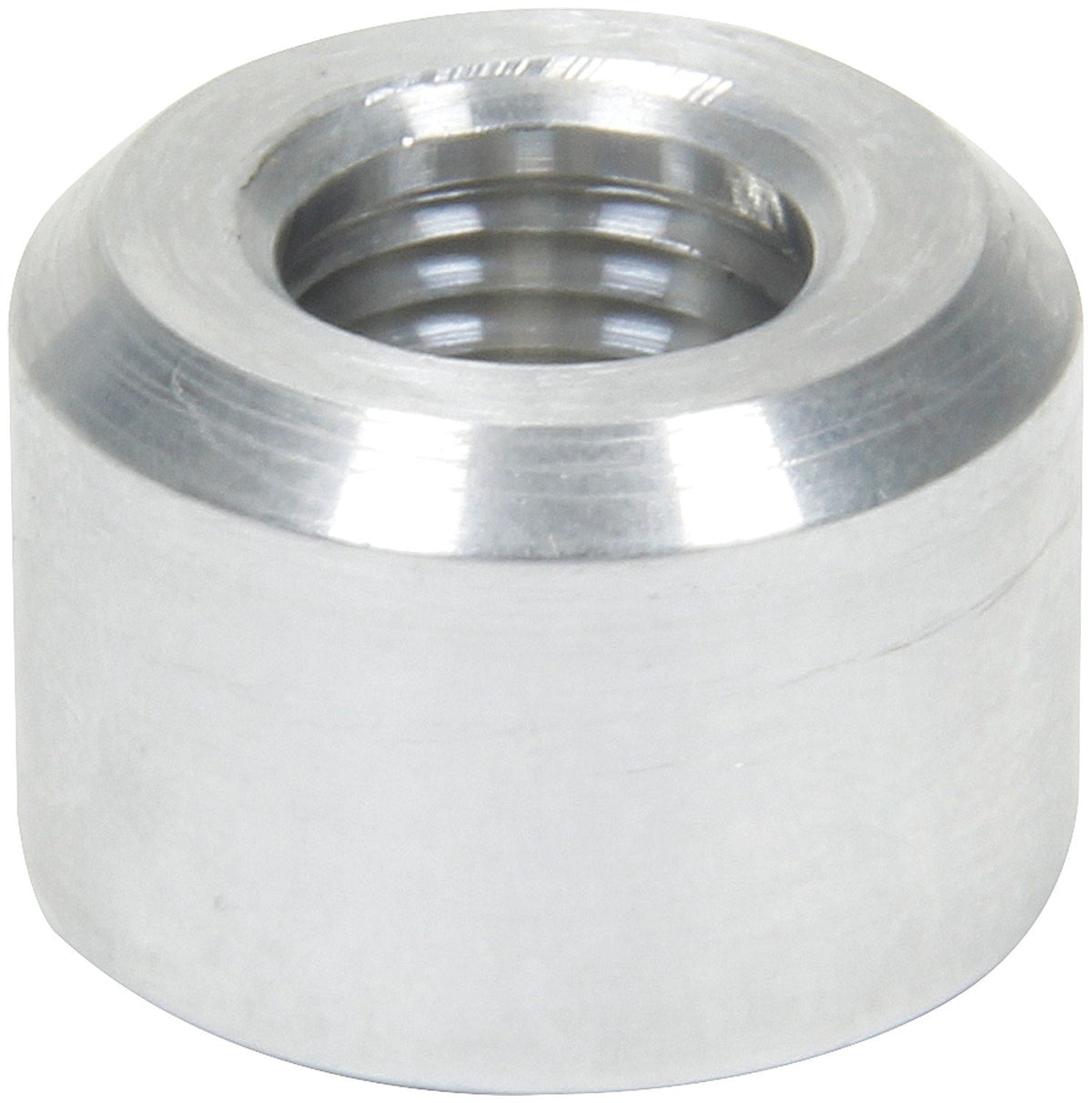 NPT Female Weld Bung 3/8in-18 Aluminum - ALL50742