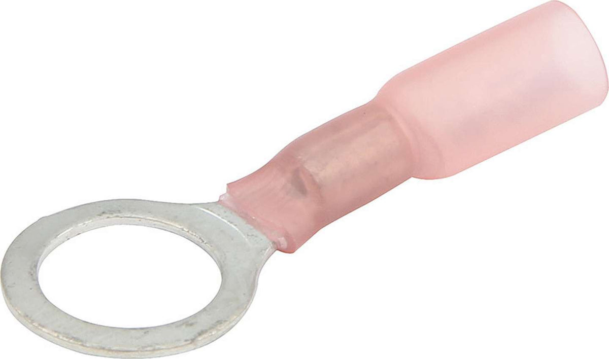 Ring Terminal 3/8in Hole Heat Shrink 22-18 10pk - ALL76066
