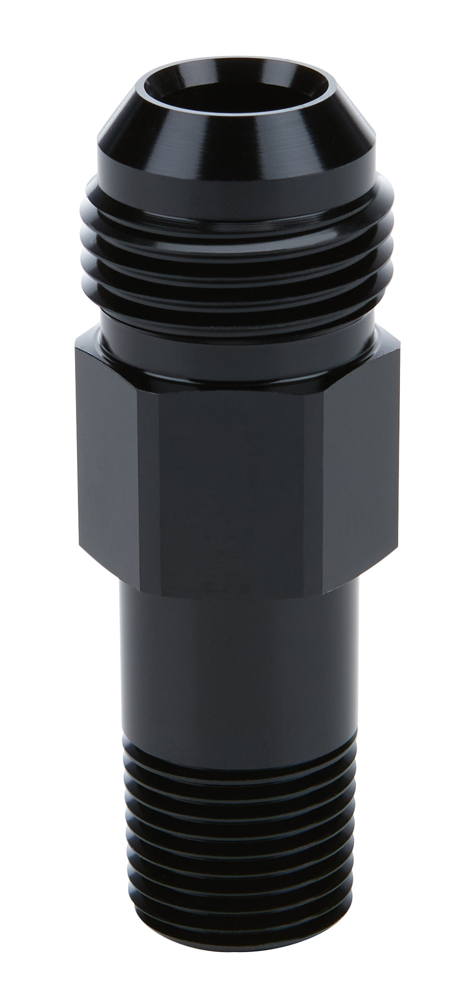 Oil Inlet Fitting 1/2in NPT to 12AN x 3in - ALL90044