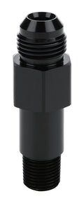 Oil Inlet Fitting 3/8in NPT to 10AN x 3in - ALL90048