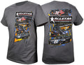 T-Shirt Dark Gray Circle Track XX-Large - ALL99901XXL