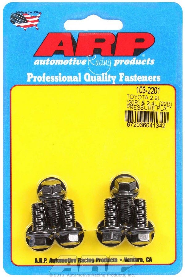Pressure Plate Bolt Kit Toyota 2.2L 20R/2.4L 22R - 1032201