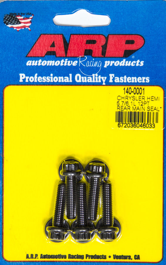 Rear Motor Cover Bolt Kit Mopar 5.7/6.1L Hemi - 1400001