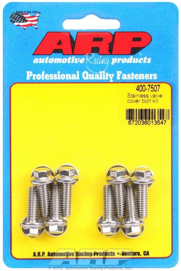 S/S Valve Cover Bolt Kit 1/4in- 20 6pt. (8) - 4007507