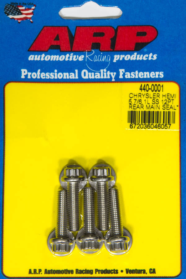Rear Motor Cover Bolt Kit Mopar 5.7/6.1L Hemi - 4400001