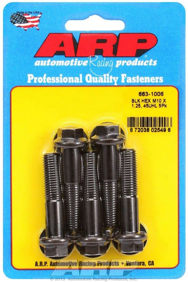 Bolt Kit - 6pt 5pk 10mm x 1.25 x 45mm - 6631006