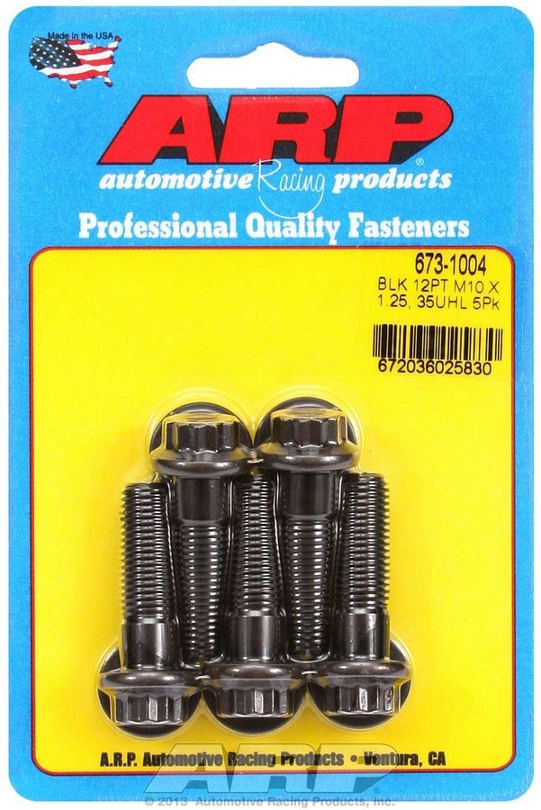 Bolt Kit - 12pt (5pk) 10mm x 1.25 x 35mm - 6731004