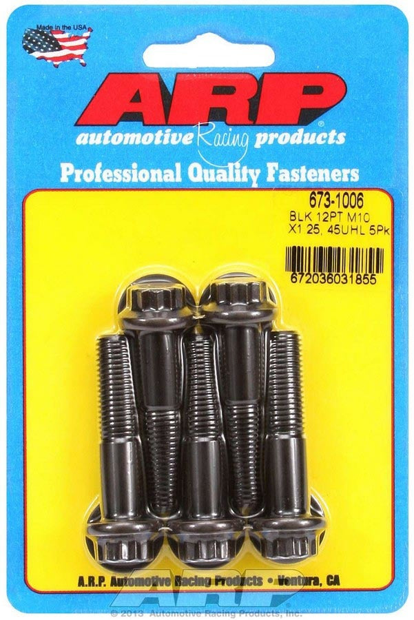 Bolt Kit - 12pt 5pk 10mm x 1.25 x 45mm - 6731006