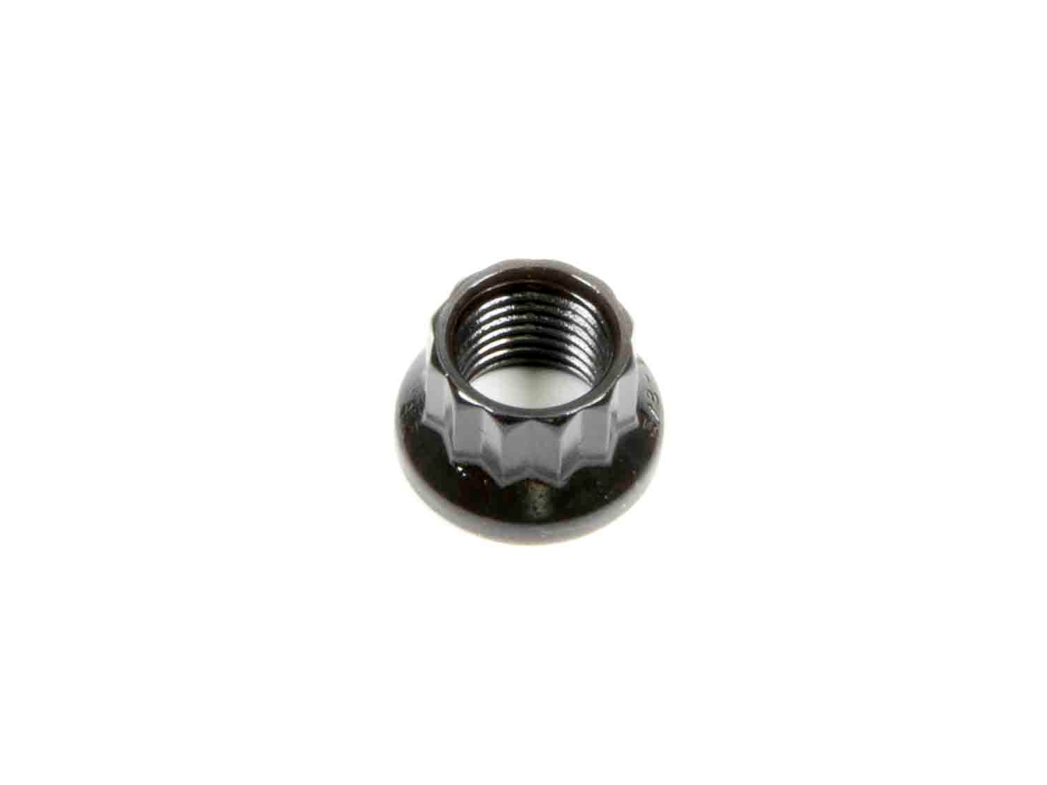 3/8-24 12pt. Nut - Black Finish - AJN121