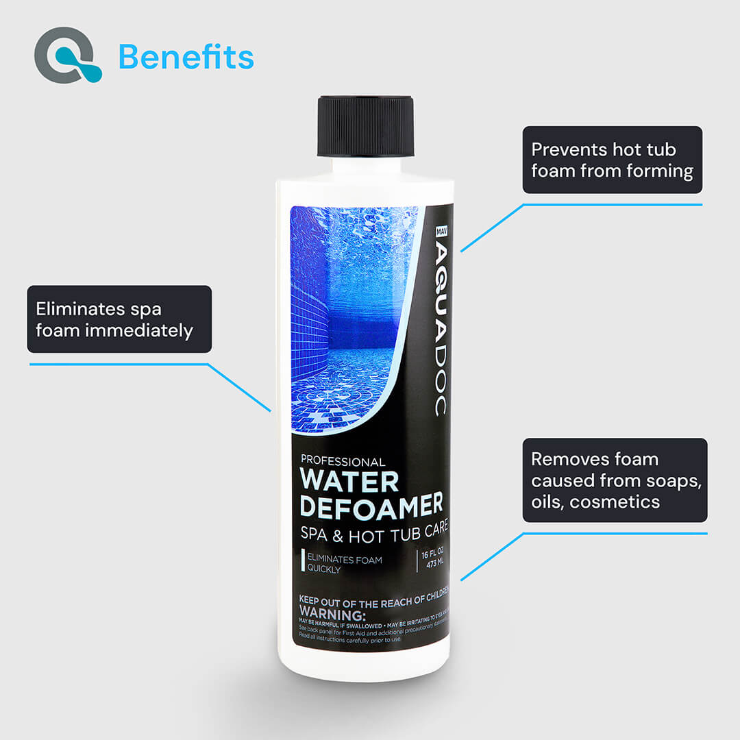 Spa Clarifier & Defoamer Hot Tub Chemical Kit