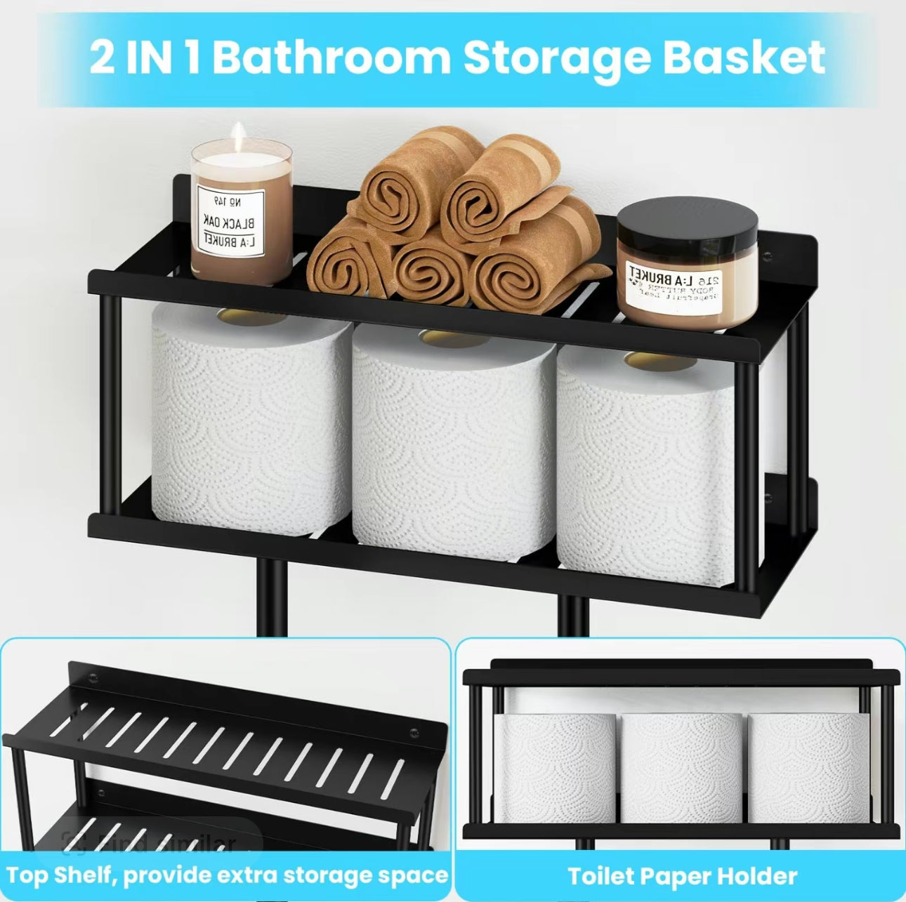 TowelNest Wall Rack