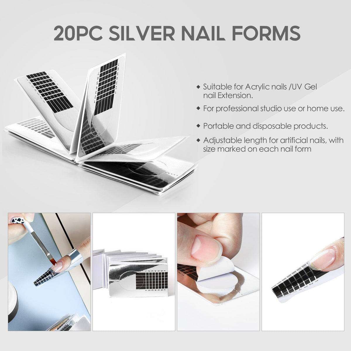 COSCELIA Crystal Powder 30ml Crystal Liquid Set Carved Extended Nail Art Beginner Crystal Nail Set