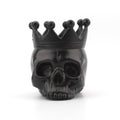 New resin crown skull candlestick candle base