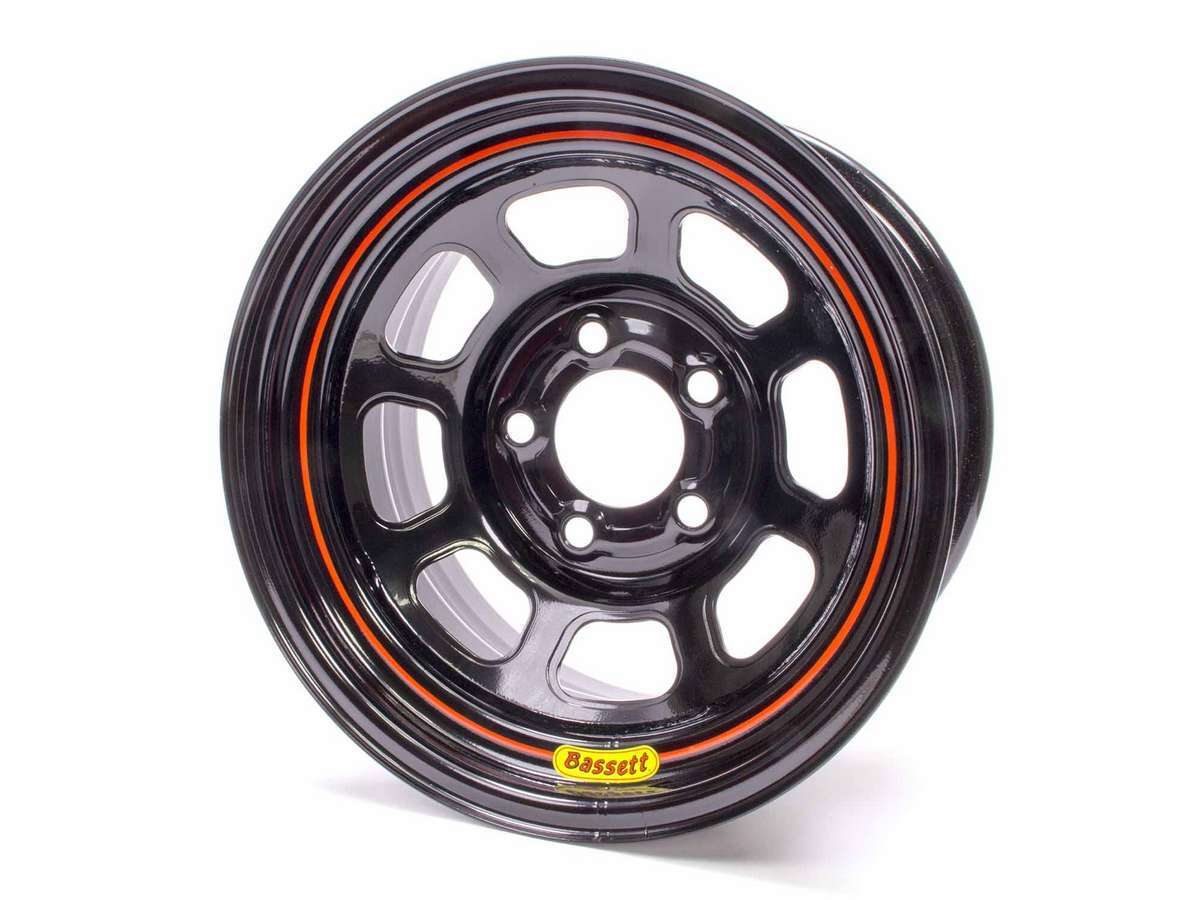 15x8 5x4.75 Black Spun - 58SC4