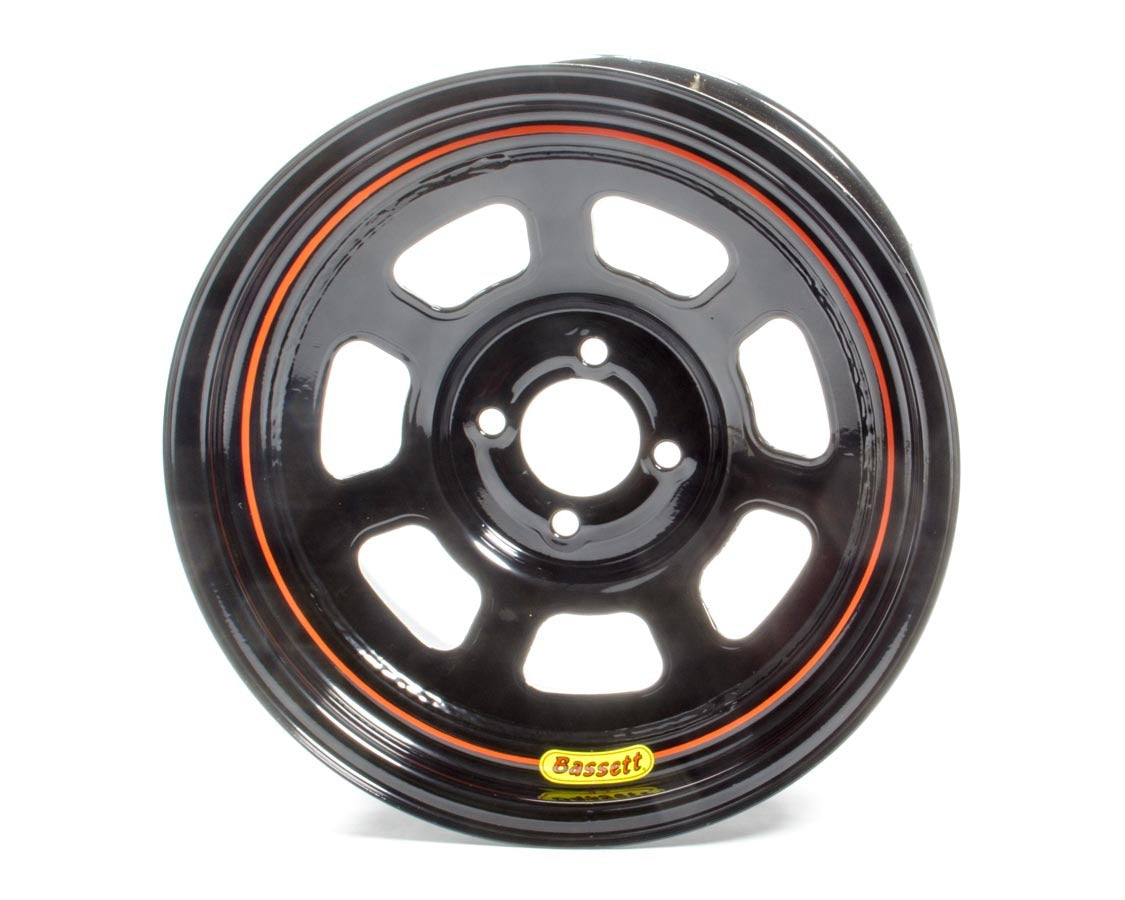 Wheel 15x8 D-Hole 4x100 mm 5in BS Black - 58SH5