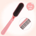 3 Colors Portable Folding Hair Comb Brush Compact Pocket Size Anti-static massage Comb