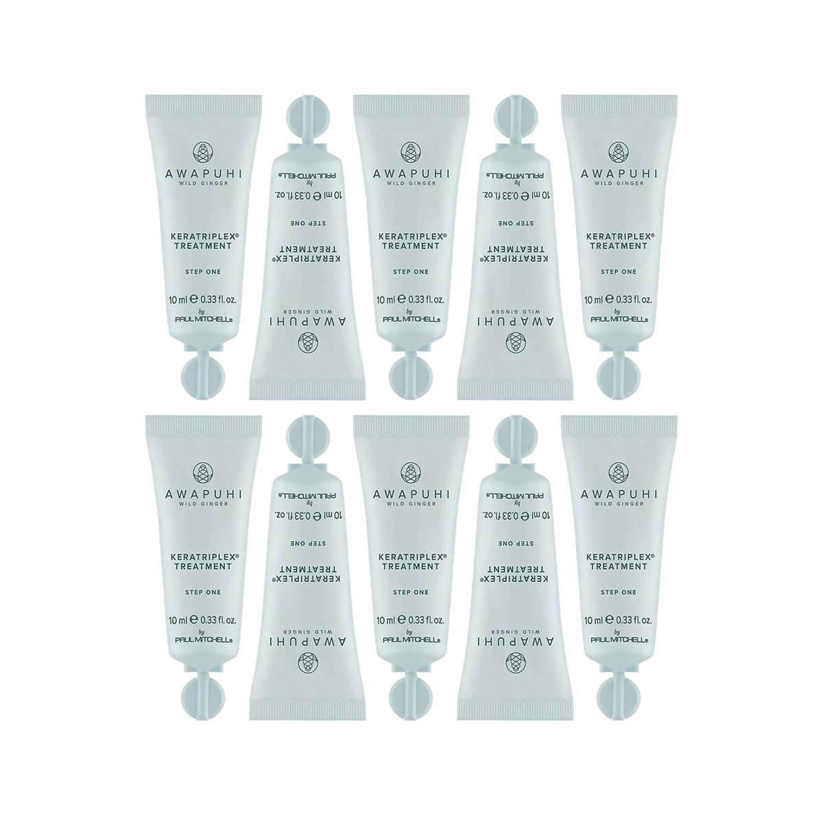 Awapuhi Wild Ginger KeraTriplex Treatment 10x10 ml