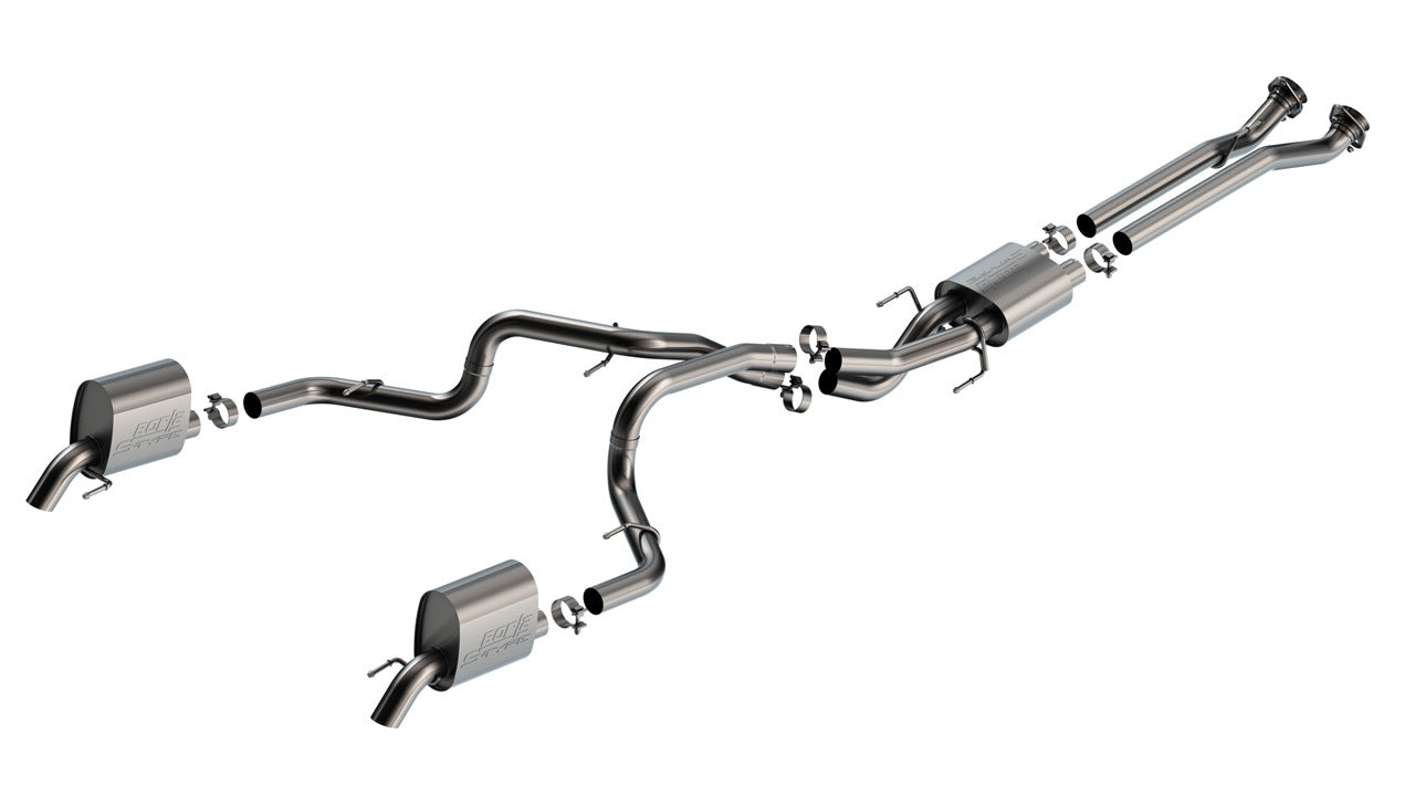 EXHAUST CAT-BACK DUAL SS