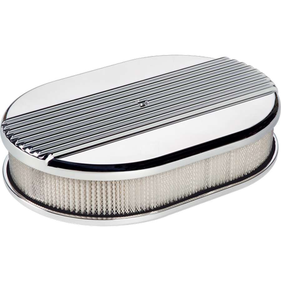AIR CLN SM OVAL RIBBED POLISHD