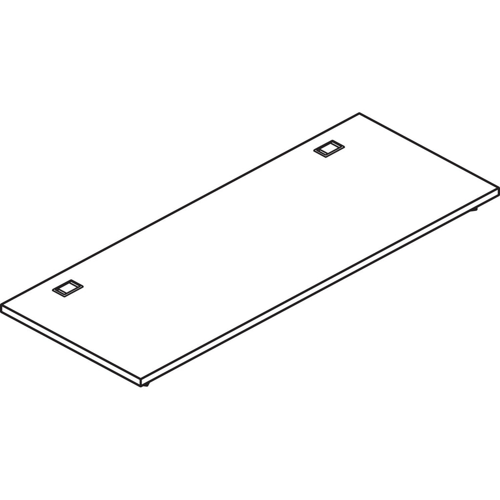 HON Manage Series Worksurface, 60" x 23.5" x 1", Wheat