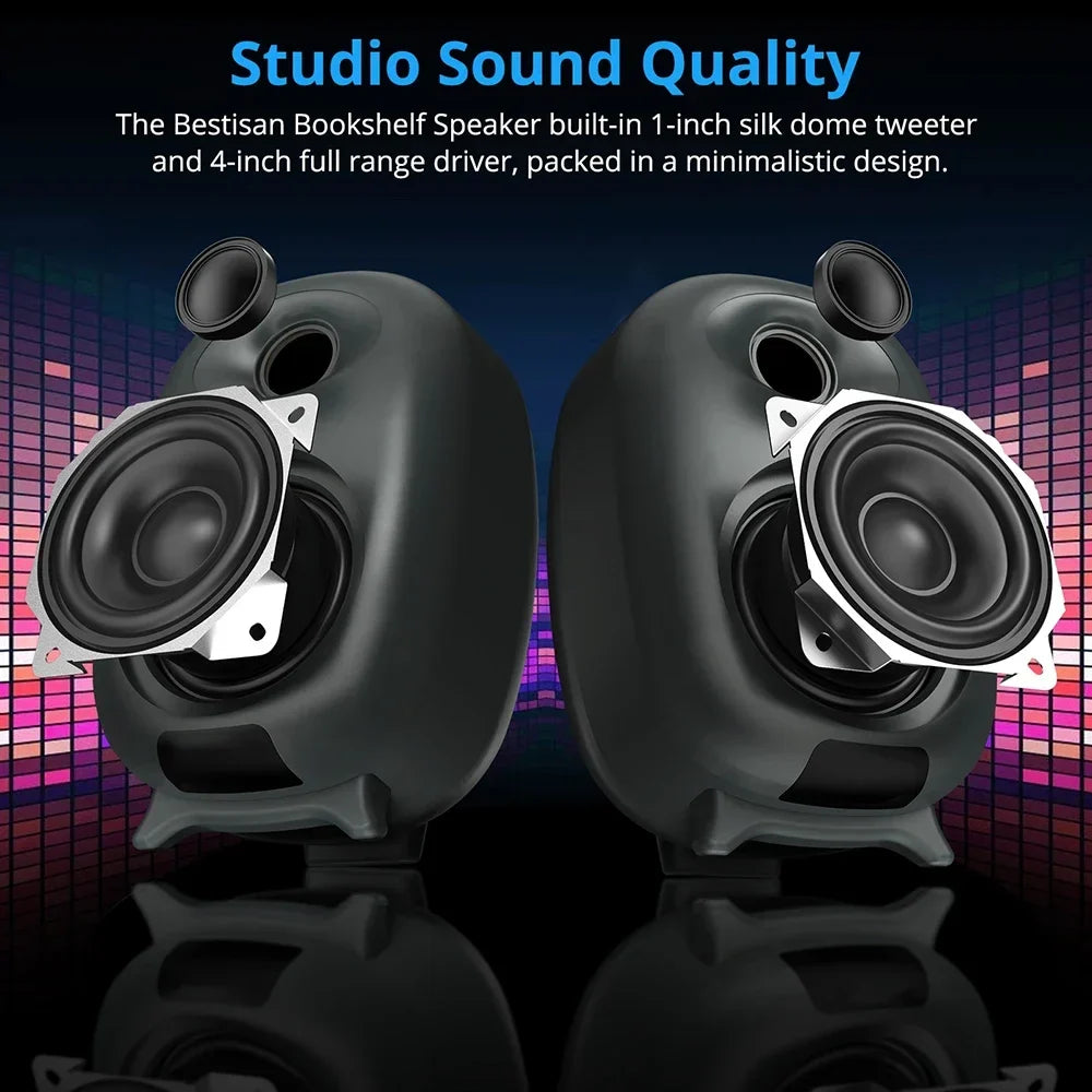 NNEOBA 60W Gaming Bluetooth Speaker Soundbar for PC & TV (Black)