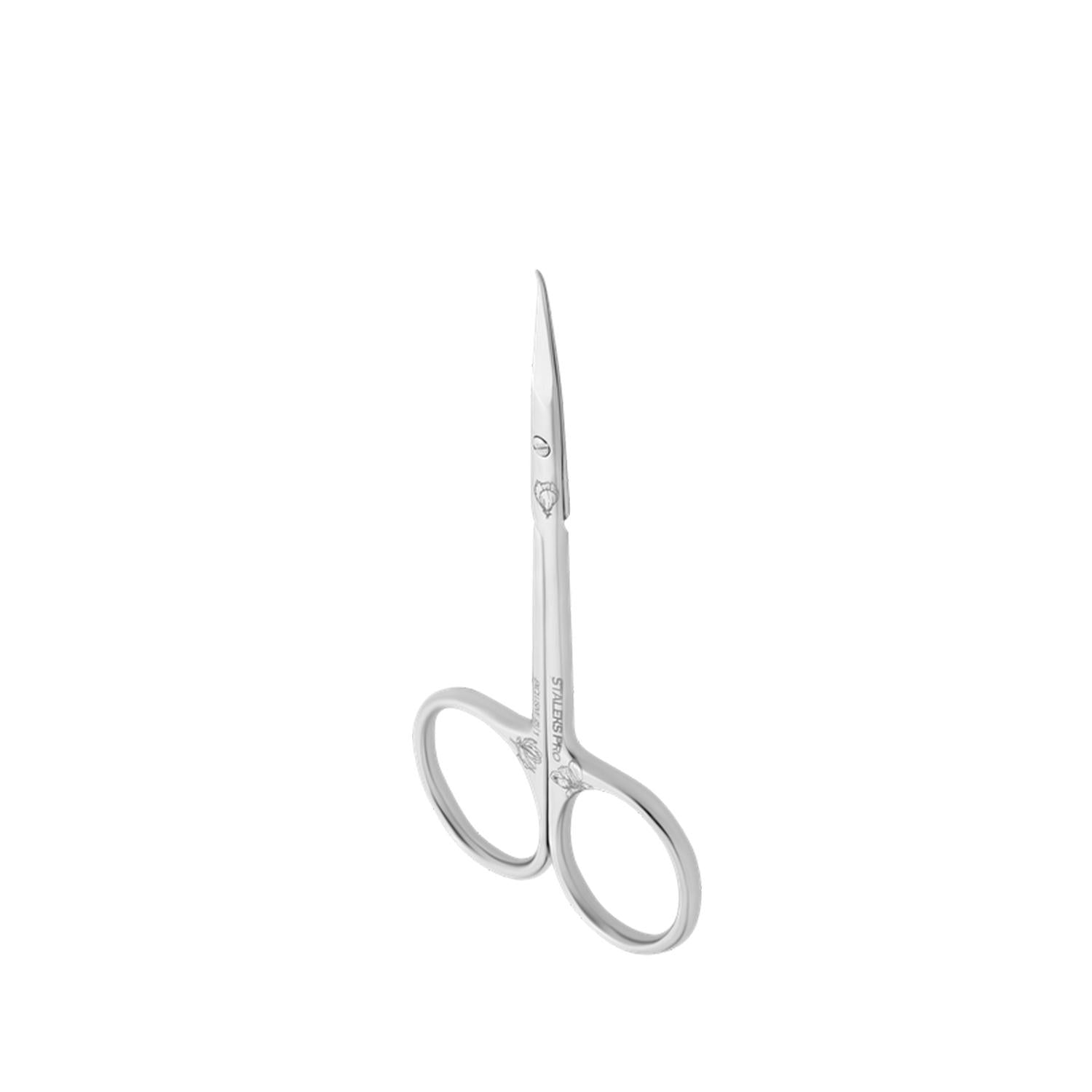 Staleks Exclusive Nail Cuticle Scissors - Professional Grade Precision Cuticle Trimmer for Safe and Effective Nail Care