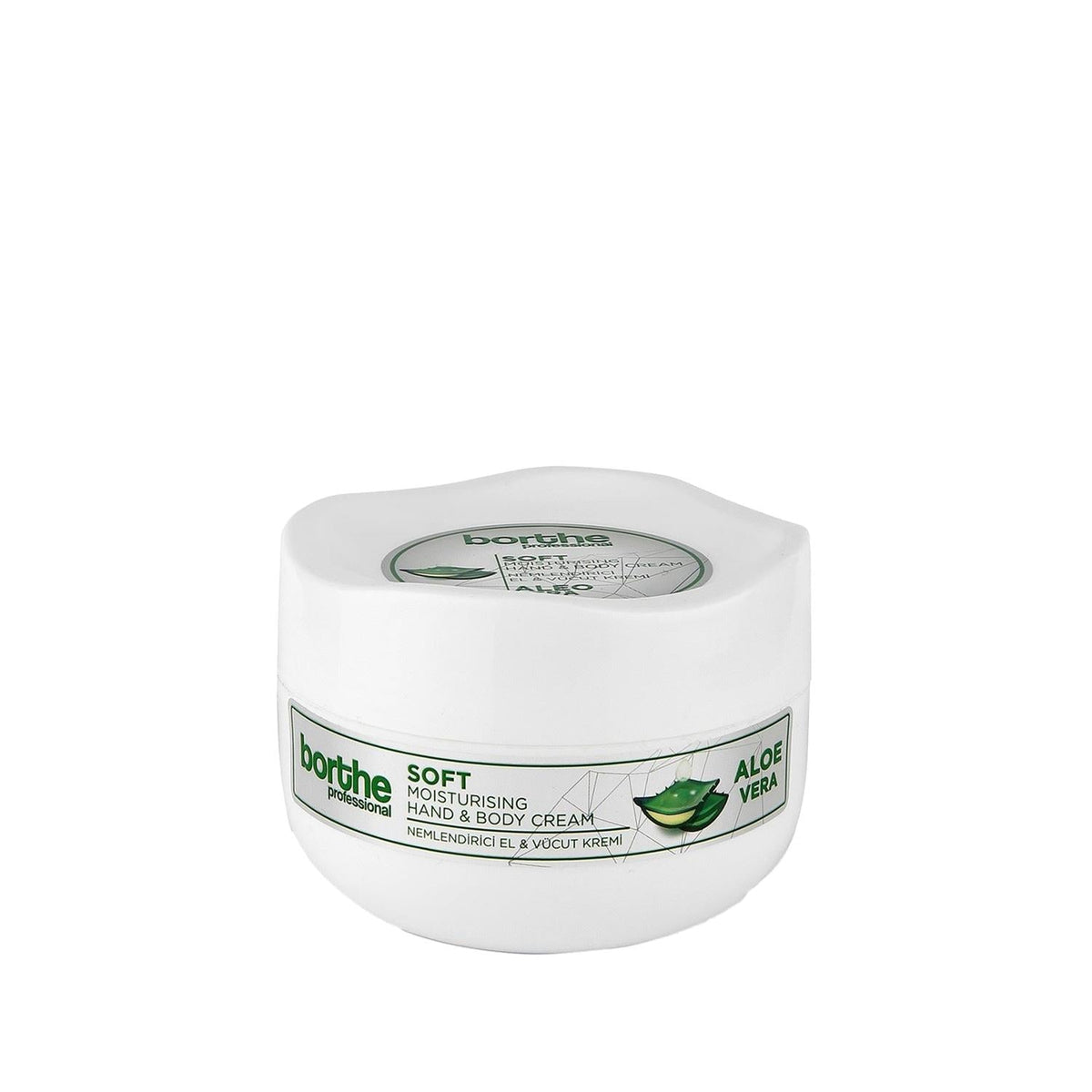Borthe Professional Aloe Vera Body Cream 300ml - Natural Moisturizer for Dry Skin