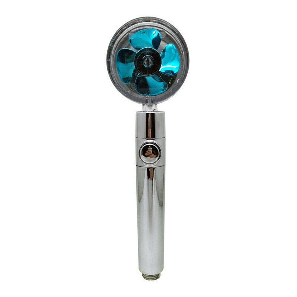 Onder Druk Douchekop Shower Nozzle Water-saving Flow 360 Rotating High-pressure Nozzle With Small Fan