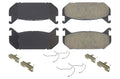 Posi-Quiet Ceramic Brake Pads with Shims and Har - 1050584