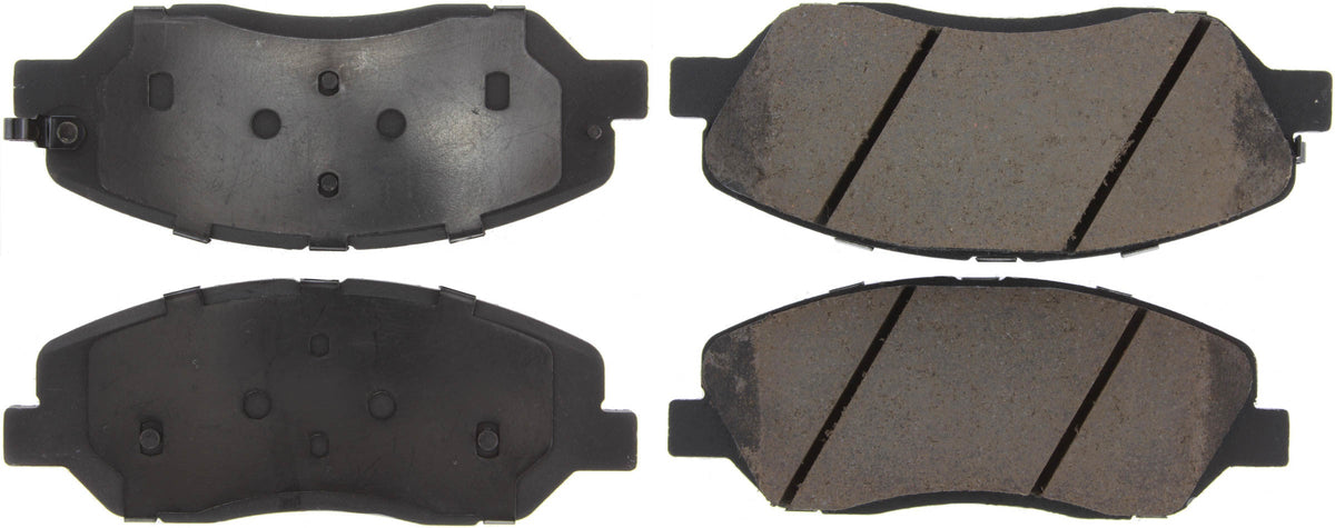 Posi-Quiet Ceramic Brake Pads with Shims and Har - 1051202