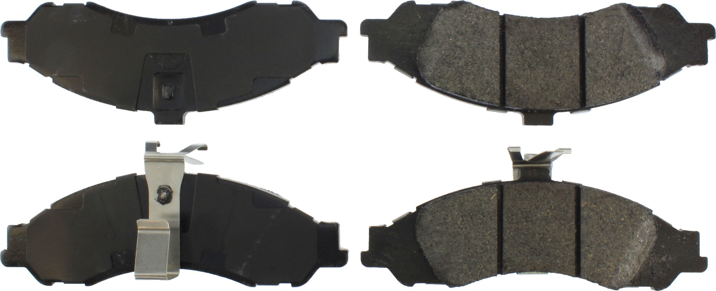 Posi-Quiet Extended Wear Brake Pads with Shims a - 1061043