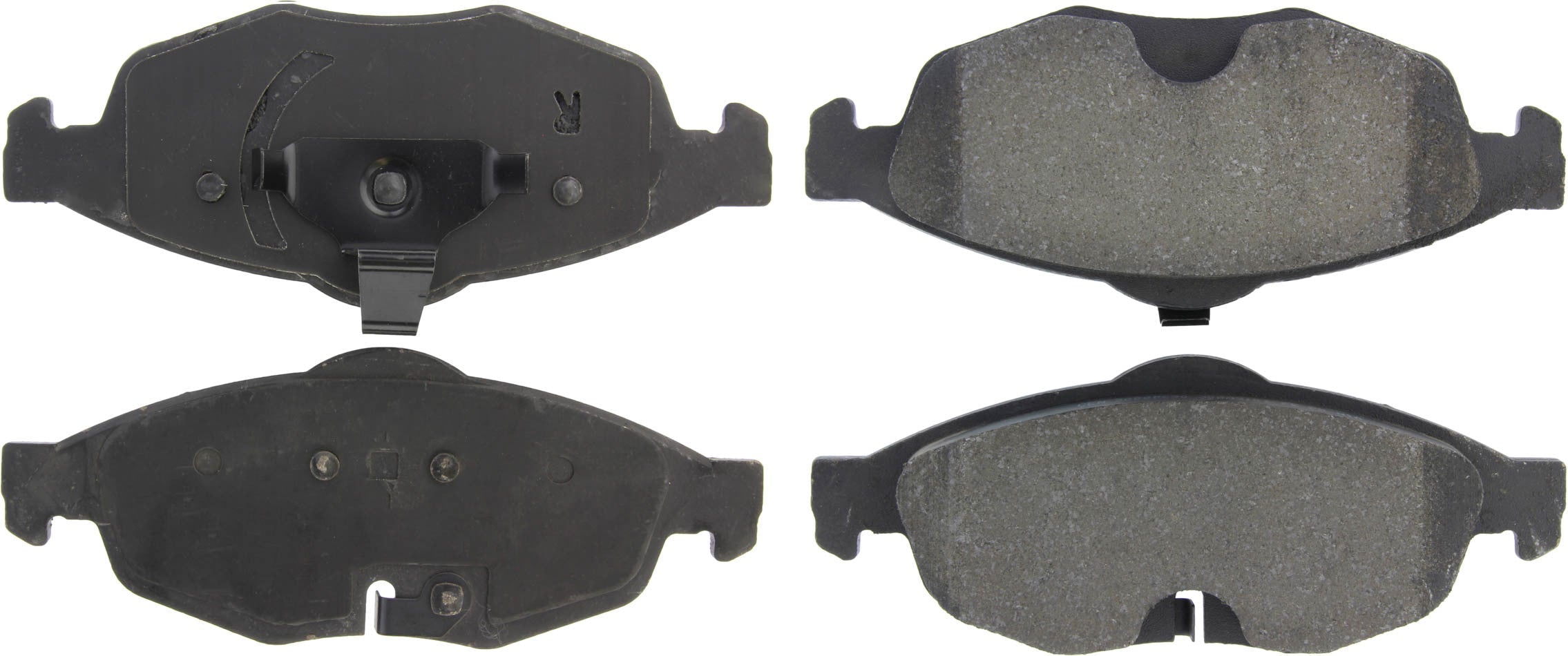 Premium Semi-Metallic Br ake Pads with Shims and - 3000869