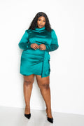 “Classy Closet” Satin Dress