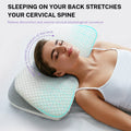 Memory Cotton Butterfly Pillow for Cervical Spine Protection