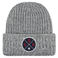 USA Circle Emblem Chunky Knit Winter Hat