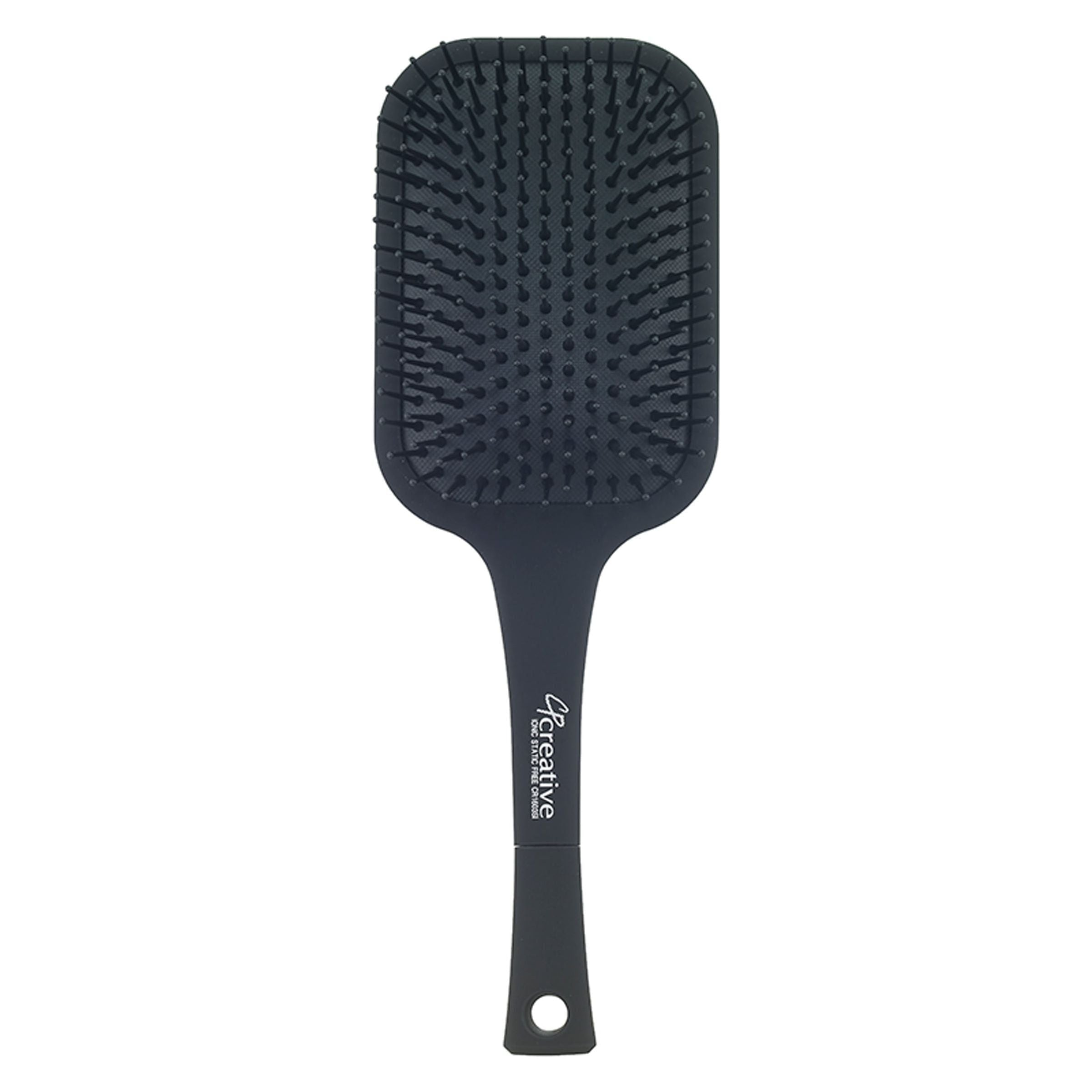 Static-Free Paddle Nylon Hair Brush