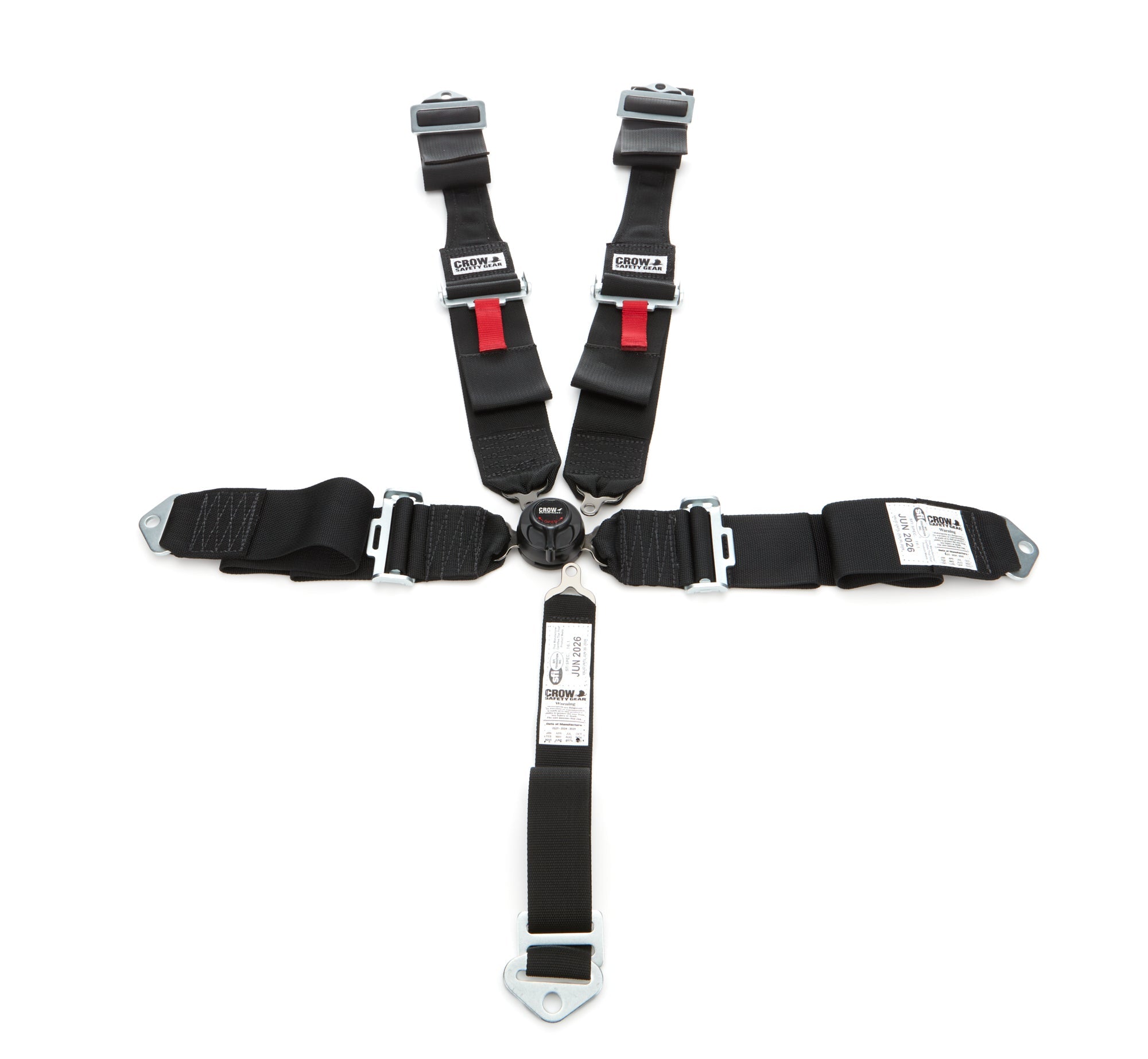 Seat Belts 5 Way Kam Blk Lock 52in Lap PD DB - 11104DB