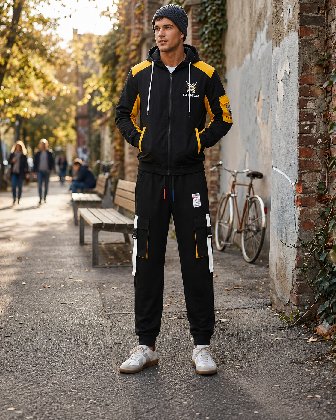 Men's 2-Piece Sports Hoodie & Jogger Set