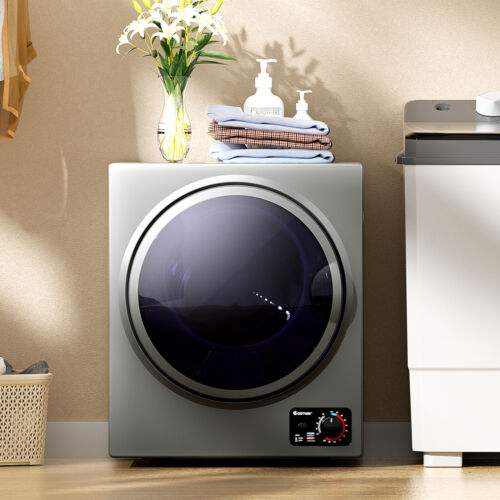1.5 Cu .ft Clothes Dryer with with Stainless Steel Wall Mount