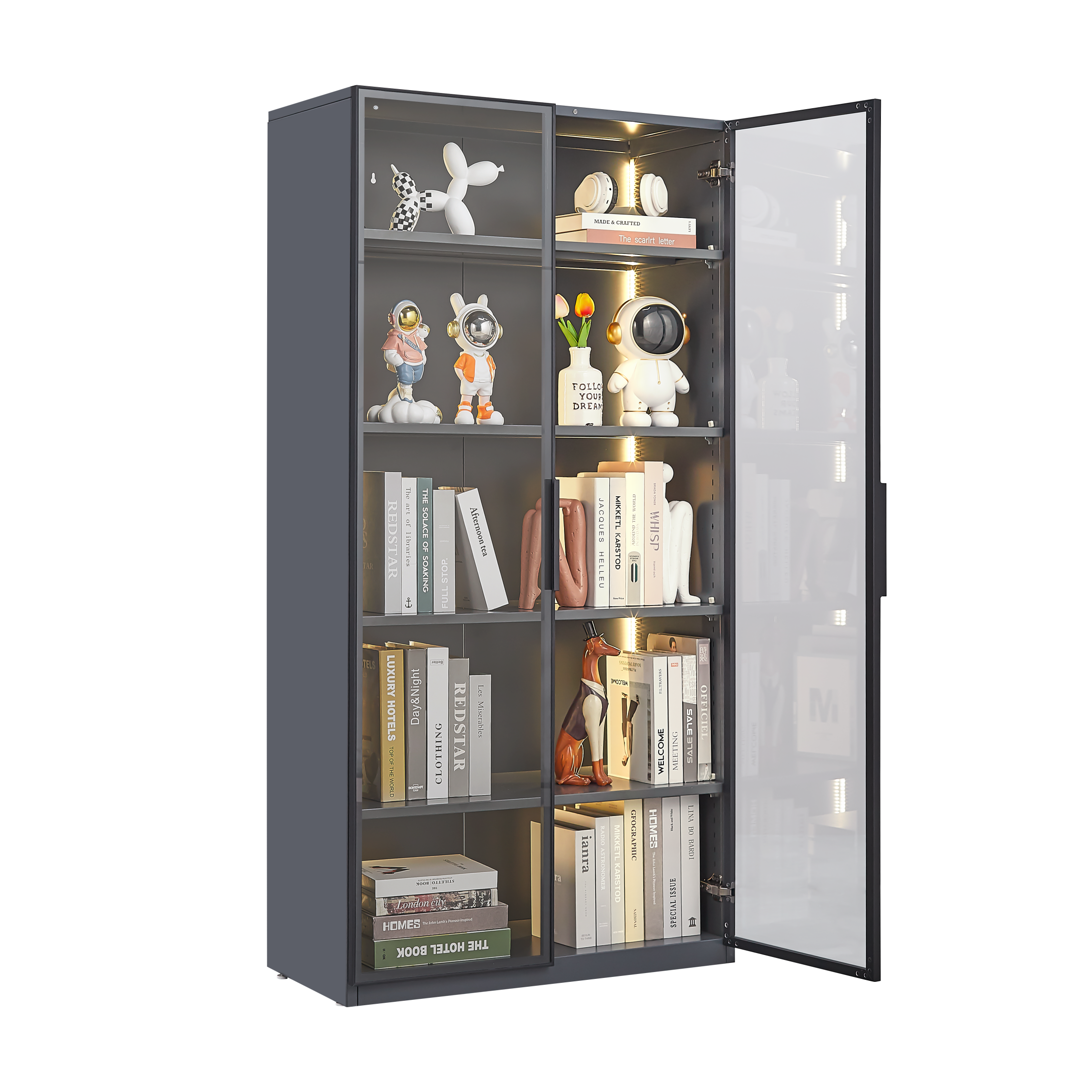Display storage cabinet