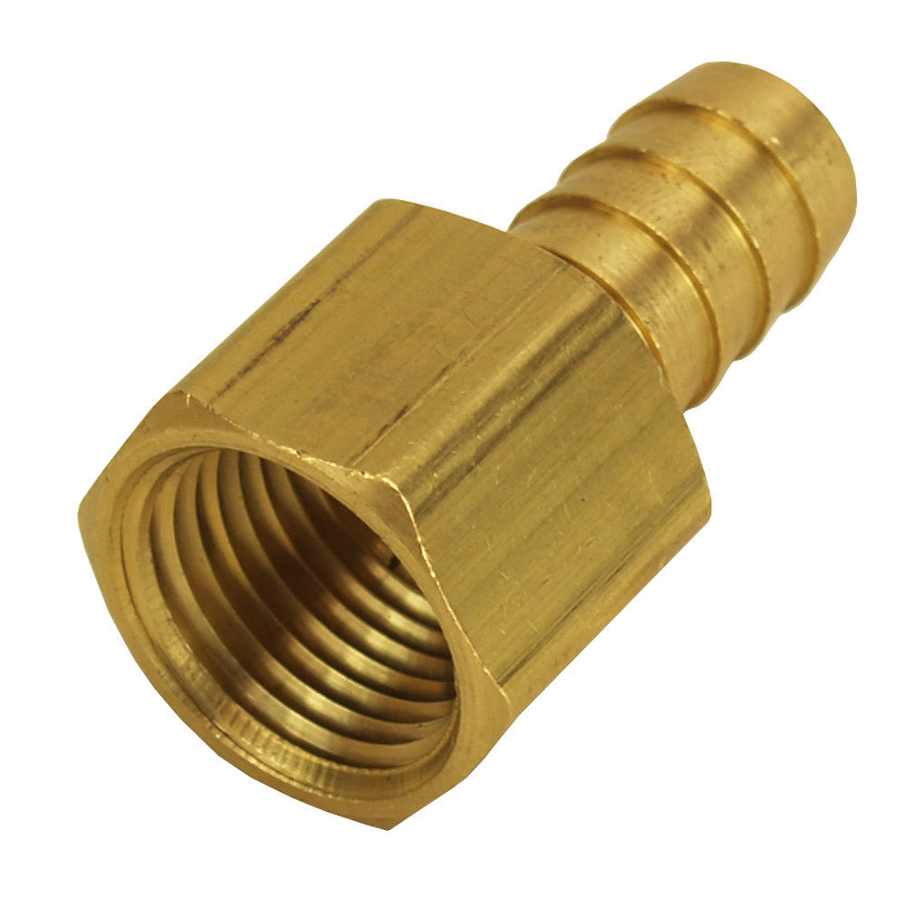 Straight Hose Barb Fitti ng 1/2 NPT F x 1/2 Barb - 98106
